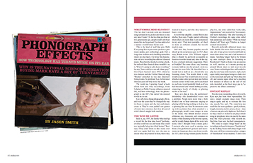 layout: phonograph effects
